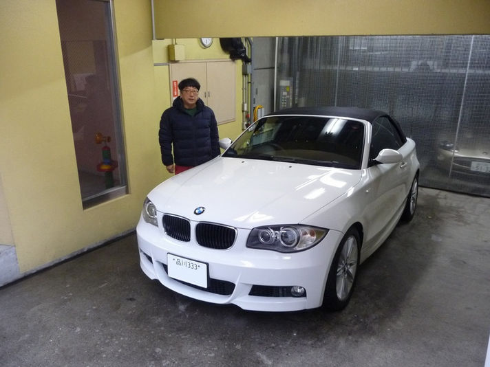 東京都のｈ様 この度は2009年モデル Bmw 120i Cabriolet M Sportのご成約誠に有難う御座いました ジャガー ランドローバー 専門店 中古車販売 買取のアクトレス 東京 Actress